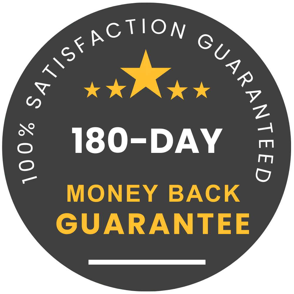 365 days money back guarantee